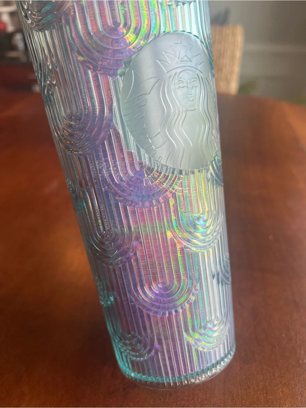 Starbucks iridescent tumbler